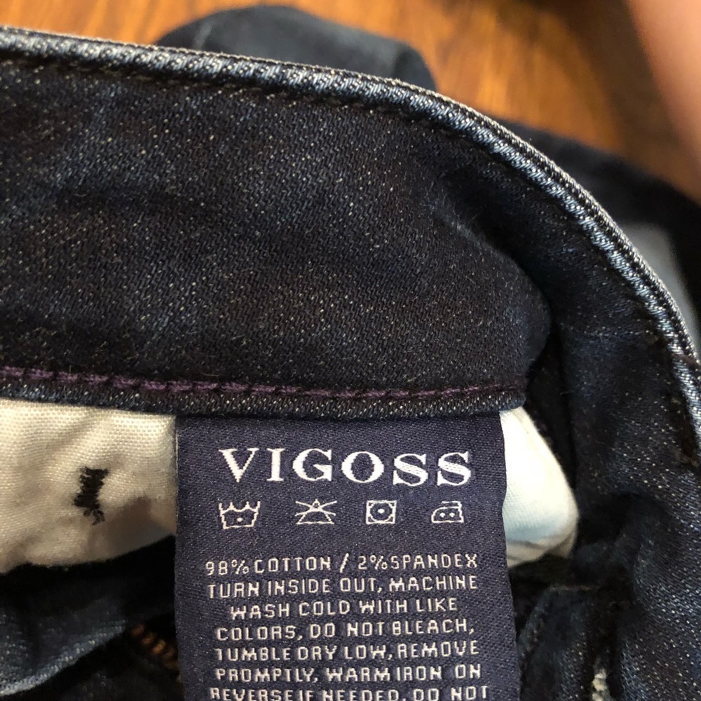 PRICE DROP!  VIGOSS Skinny Jeans - Dark Wash - Picture 6 of 6